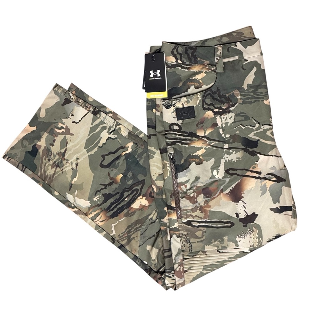 UNDER ARMOUR HARDWOODS STR PANT BARREN CAMOUFLAGE